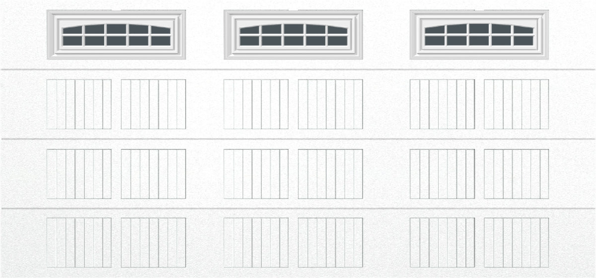 15x7 -  Cascade - Tinted - With glass - White