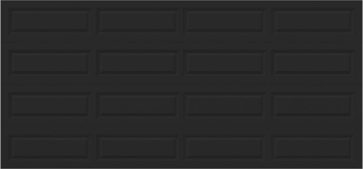 15x7 - No glass Long - Black