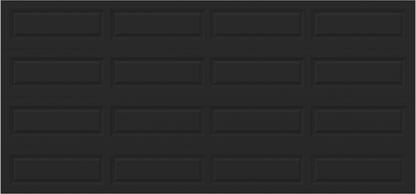 15x7 - No glass Long - Black