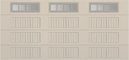 15x7 - Straight Stockbridge Long - Obscure With glass Long - Almond