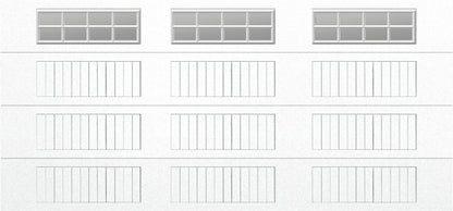 15x7 - Clear -  Stockton With glass Long - White