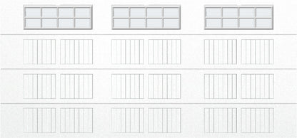 15x7 - Frosted -  Stockton With glass - White