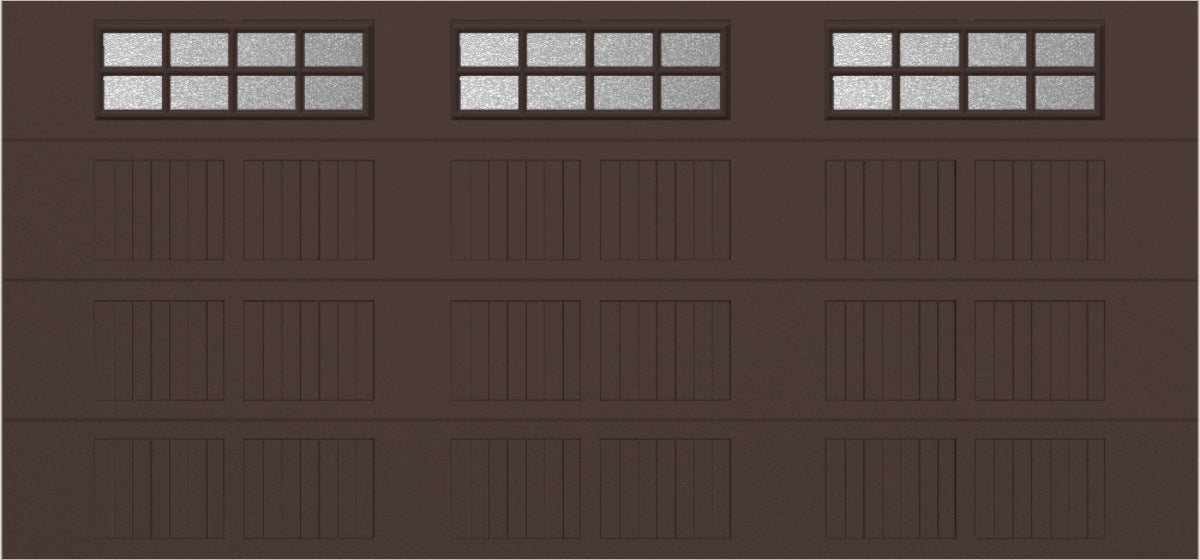 15x7 -  Obscure- Stockton With glass - Black.