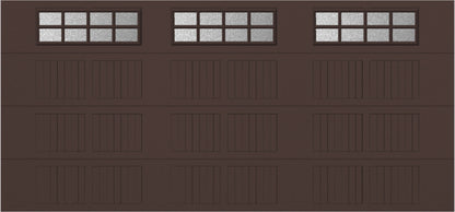 15x7 -  Obscure- Stockton With glass - Black.