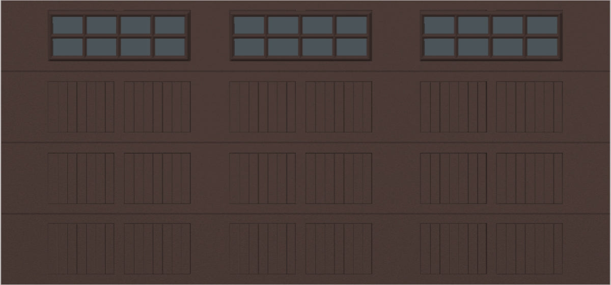 15x7 -  Tinted- Stockton With glass - Brown