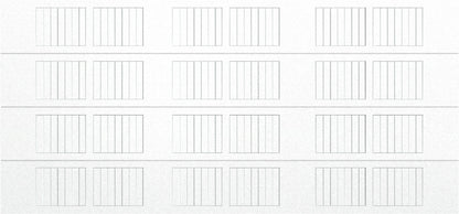 15x7 Short No Glass - White