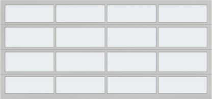 15'x7' Window - Aluminum - Clear - Frosted