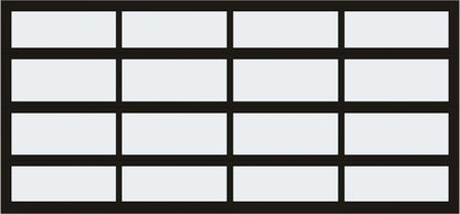 15'x7' Window - Aluminum - Dark Bronze - Frosted