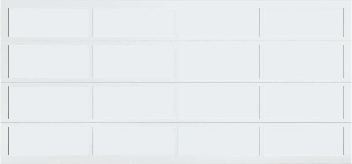 15'x7' Window - Aluminum - White - Frosted