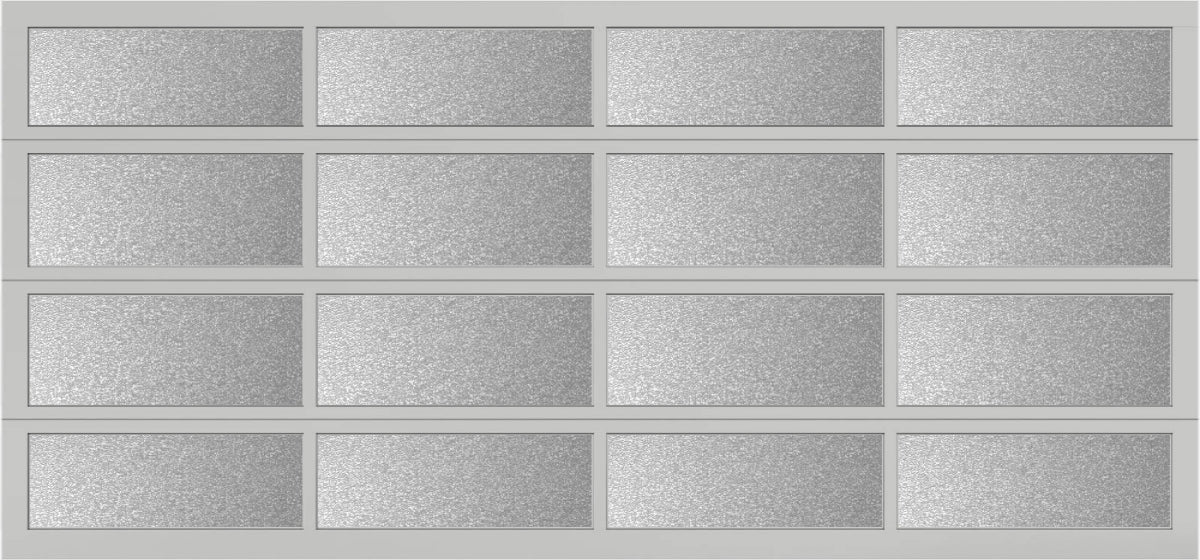 15'x7' Window - Aluminum - Clear - Obscure