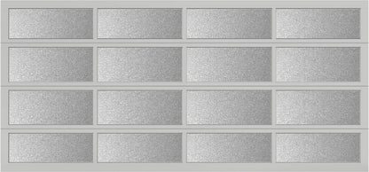 15'x7' Window - Aluminum - Clear - Obscure