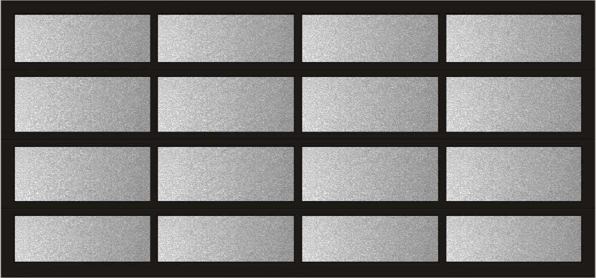 15'x7' Window - Aluminum - Dark Bronze - Obscure