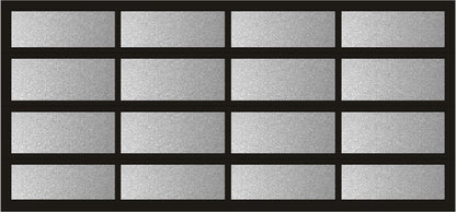 15'x7' Window - Aluminum - Dark Bronze - Obscure