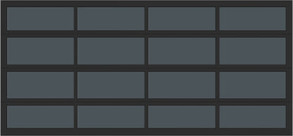 15'x7' Window - Aluminum  - Black - Tinted 