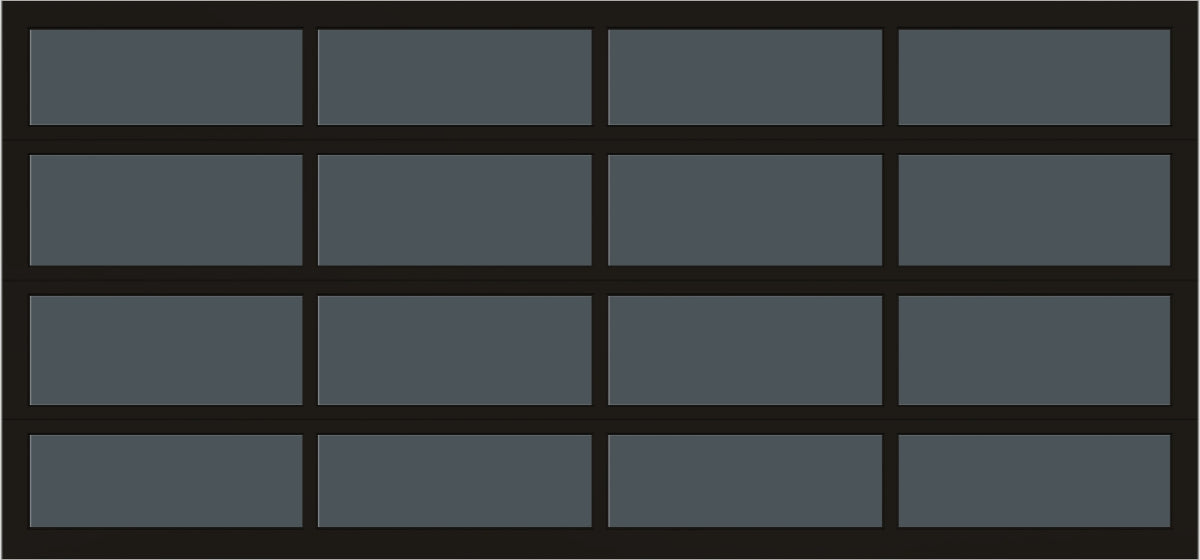 15'x7' Window - Aluminum - Dark Bronze - Tinted 