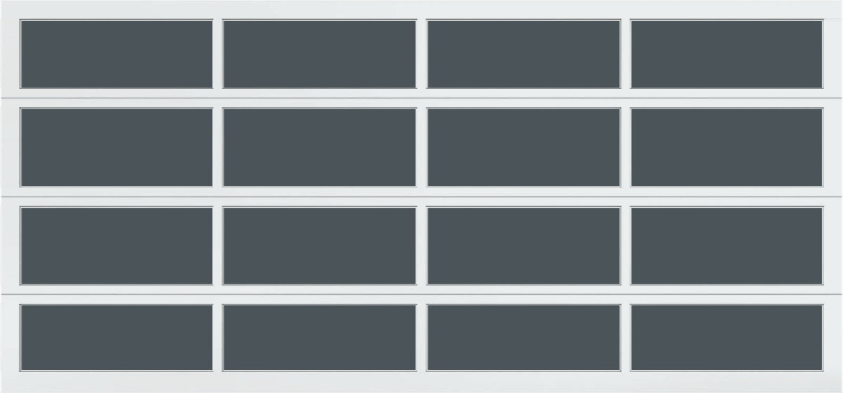 15'x7' Window - Aluminum - White - Tinted 