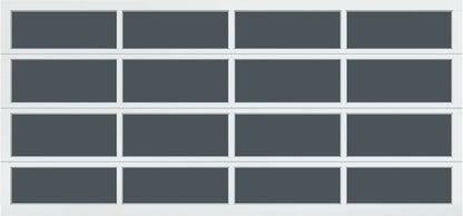 15'x7' Window - Aluminum - White - Tinted 