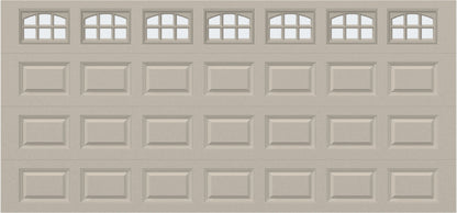 15x7 -  Cascade Short - Frosted  With glass - Almond