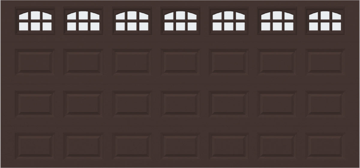 15x7 -  Cascade Short - Frosted  With glass - Brown