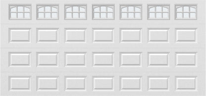 15x7 -  Cascade Short - Frosted  With glass - White