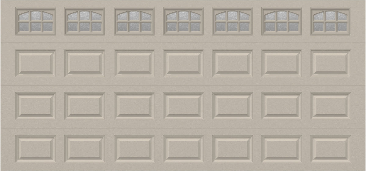 15x7 - Cascade - Obscure With glass - Almond