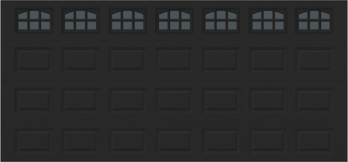 15x7 -  Cascade - Tinted - With glass - Black