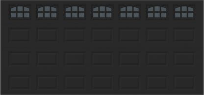 15x7 -  Cascade - Tinted - With glass - Black