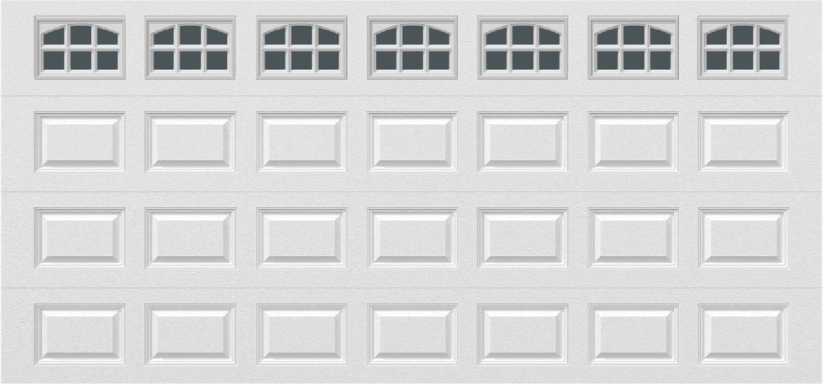 15x7 -  Cascade - Tinted - With glass - White