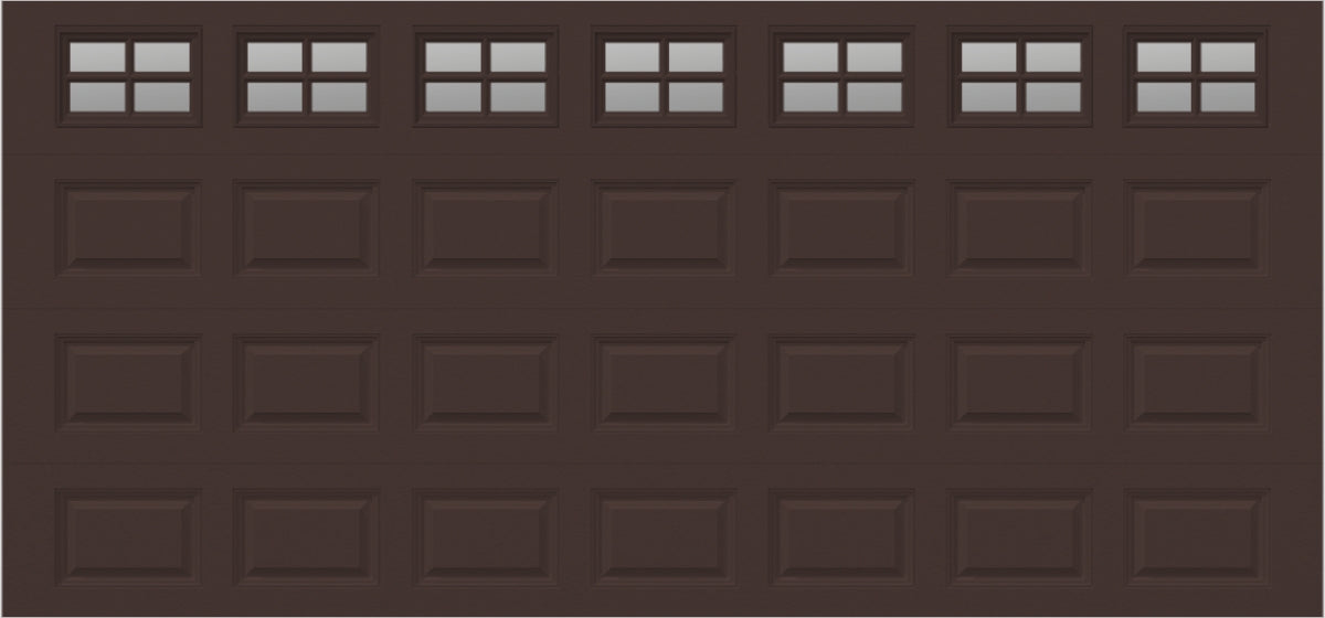 15x7 - Clear -  Stockton With glass Short - Brown