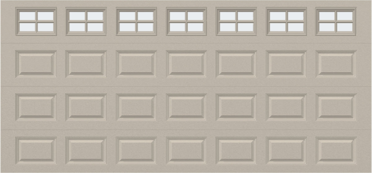 15x7 - Frosted -  Stockton With glass - Almond