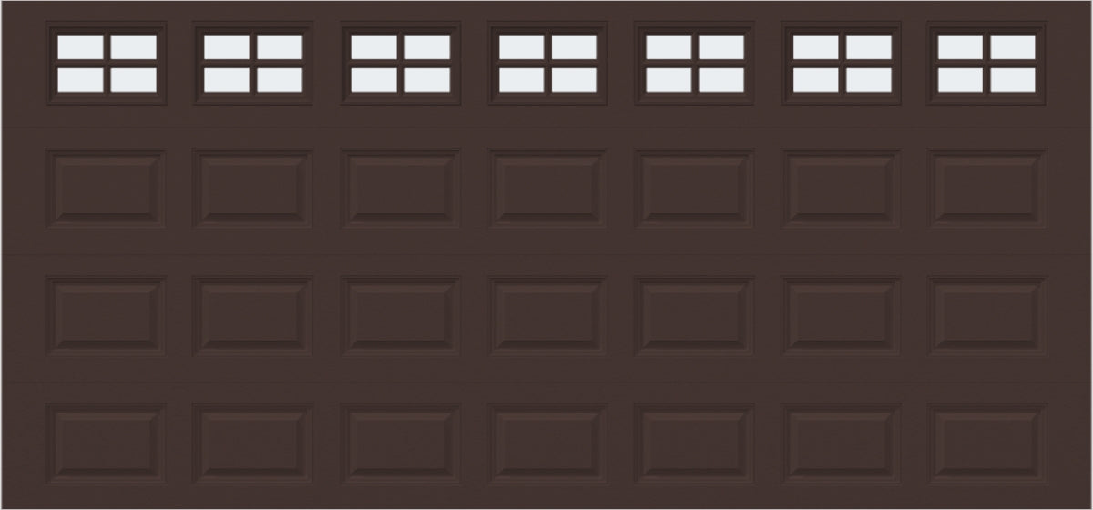 15x7 - Frosted  -  Stockton With glass - Brown