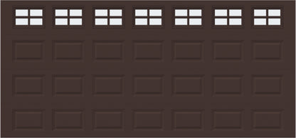 15x7 - Frosted  -  Stockton With glass - Brown