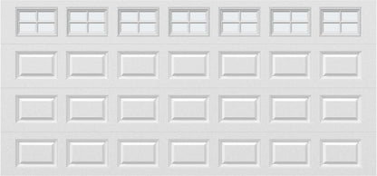 15x7 - Frosted -  Stockton With glass - White