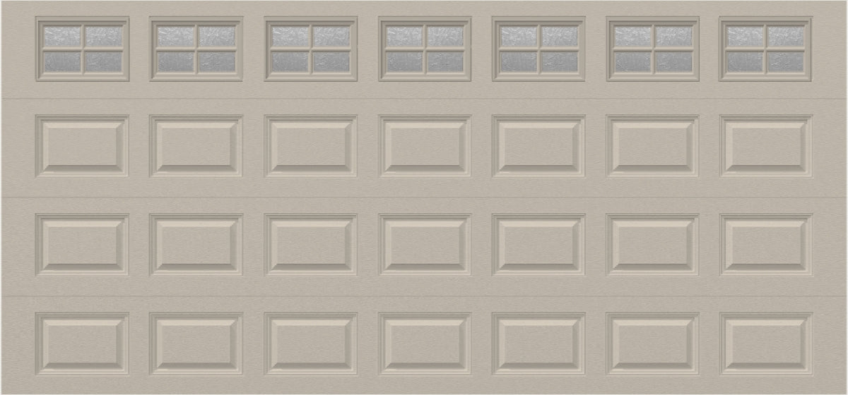 15x7 -  Obscure- Stockton With glass - Almond.