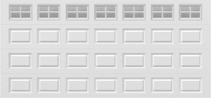 15x7 -  Obscure- Stockton With glass - White.