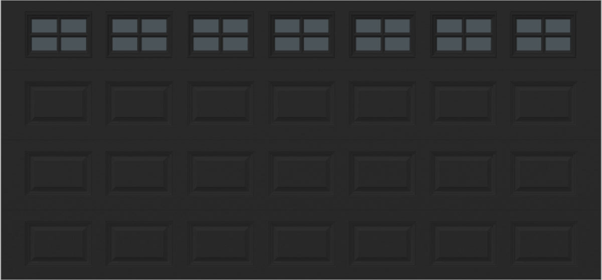 15x7 -  Tinted- Stockton With glass - Black