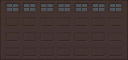 15x7 -  Tinted- Stockton With glass - Brown