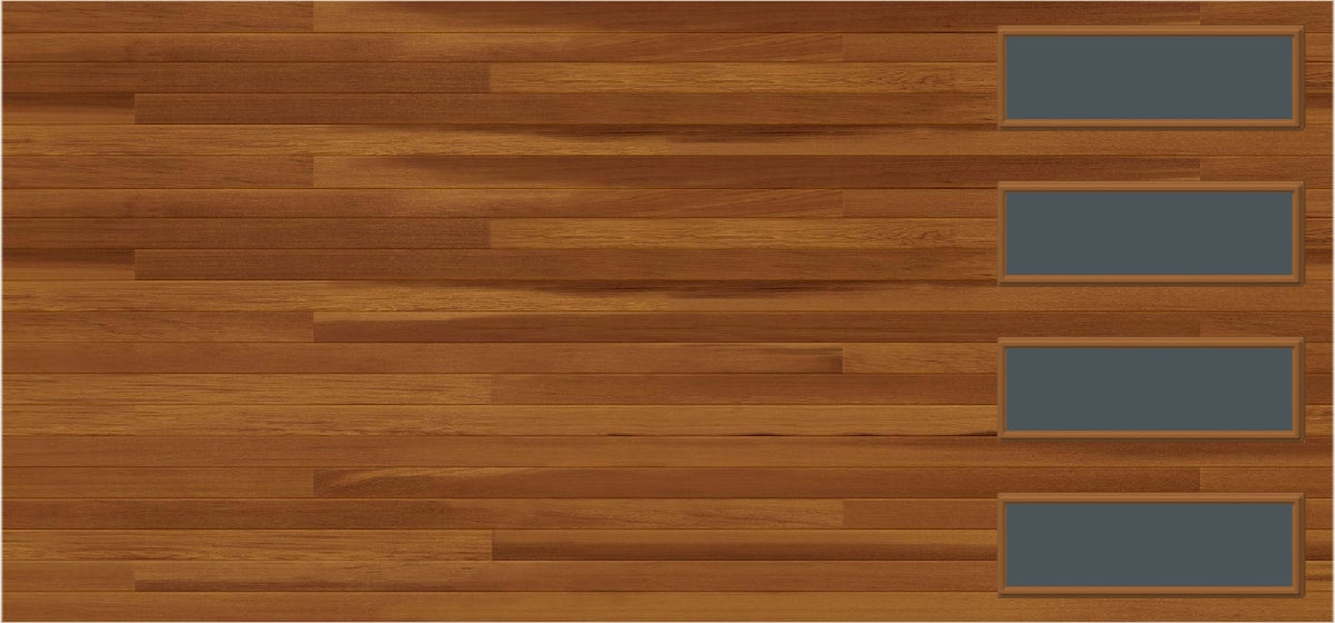 15x7 Window - Cedar Right - Tinted