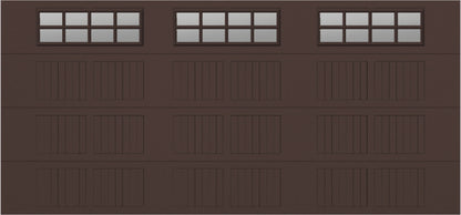 15x7 - Clear -  Stockton With glass Short - Brown