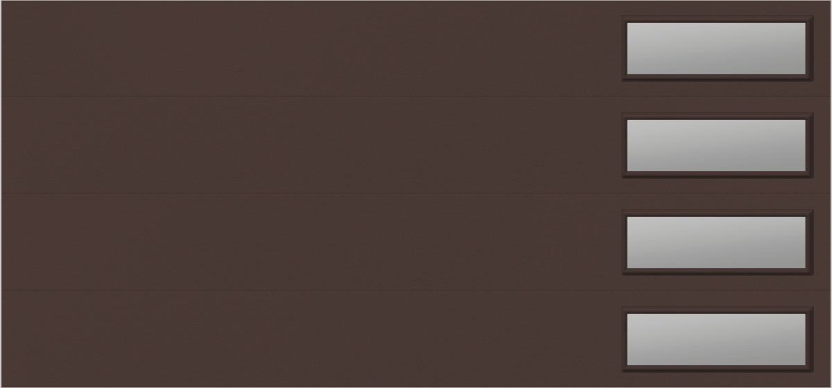 9'x7' Window - Skyflush Right - Brown - Clear