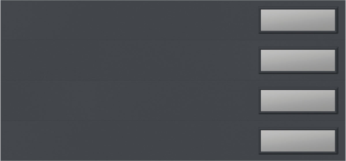 9'x7' Window - Skyflus Right - Graphiete - Clear