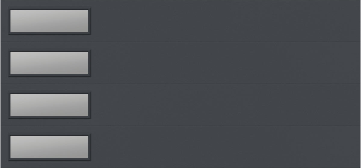 9'x7' Window - Skyflush Left - Graphiete - Clear