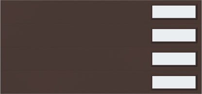 9'x7' Window - Skyflush Right  - Brown - Frosted