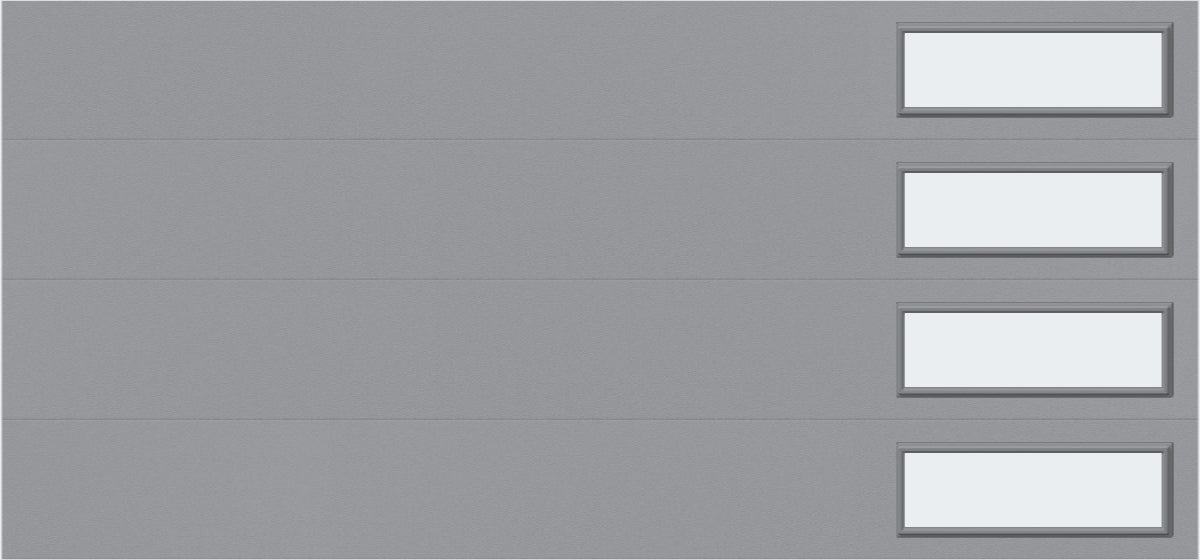 9'x7' Window - Skyflush Right  -  Gray - Frosted