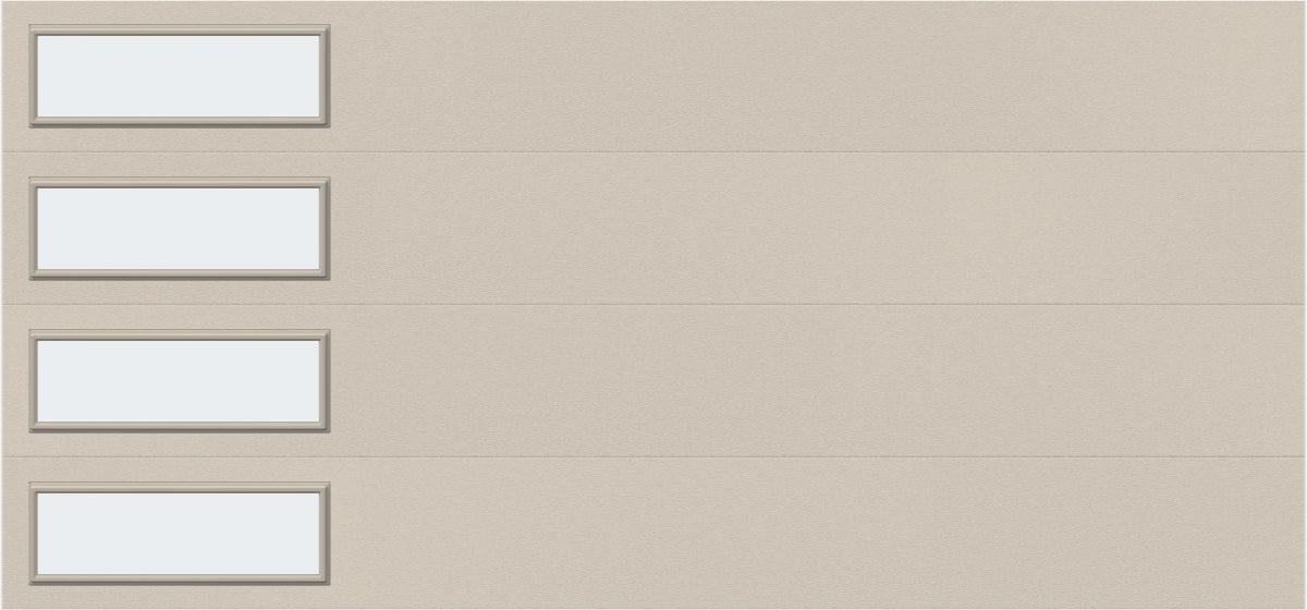 9'x7' Window - Skyflush Left - Almond - Frosted