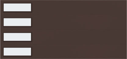 15'x7' Window - Skyflush Left  - Brown - Frosted