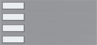 9'x7' Window - Skyflush Left  -  Gray - Frosted