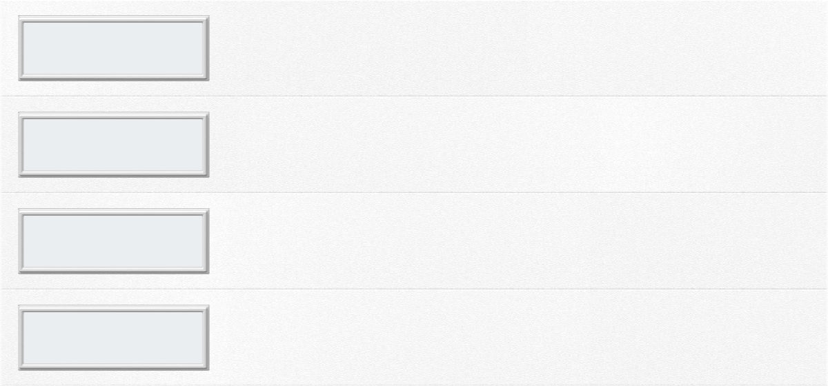 9'x7' Window - Skyflush Left - White - Frosted