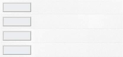 9'x7' Window - Skyflush Left - White - Frosted