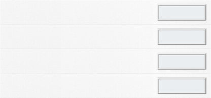 9'x7' Window - Skyflush Right  - White - Frosted